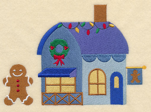 Cozy Christmas Village Bakery