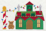 Cozy Christmas Village Toy Factory
