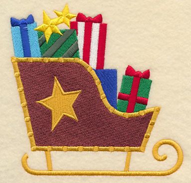 Cozy Christmas Sleigh