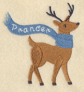 Cozy Christmas Prancer