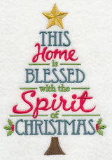 This Home is Blessed Christmas Tree