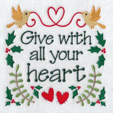 Give With All Your Heart