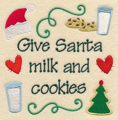 Give Santa Milk and Cookies