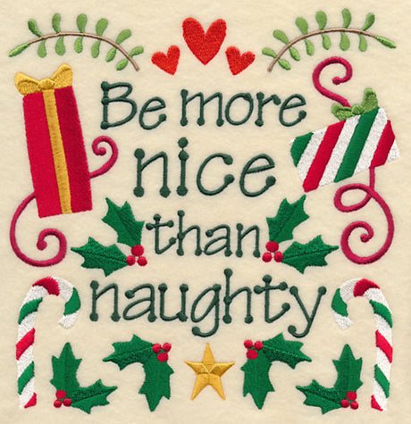 Be More Nice Than Naughty
