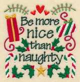 Be More Nice Than Naughty