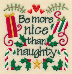Be More Nice Than Naughty