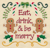 Eat Drink and Be Merry Gingerbread
