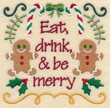 Eat Drink and Be Merry Gingerbread