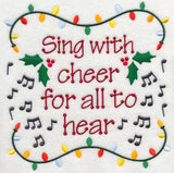 Sing With Cheer for All to Hear Lights