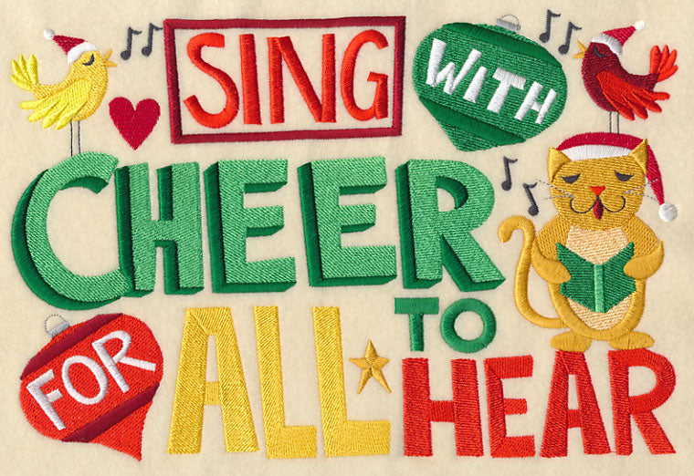Sing With Cheer for All to Hear