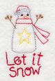 Let It Snow Snowman (Vintage)
