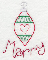 Merry Ornament (Vintage)