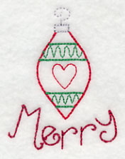 Merry Ornament (Vintage)