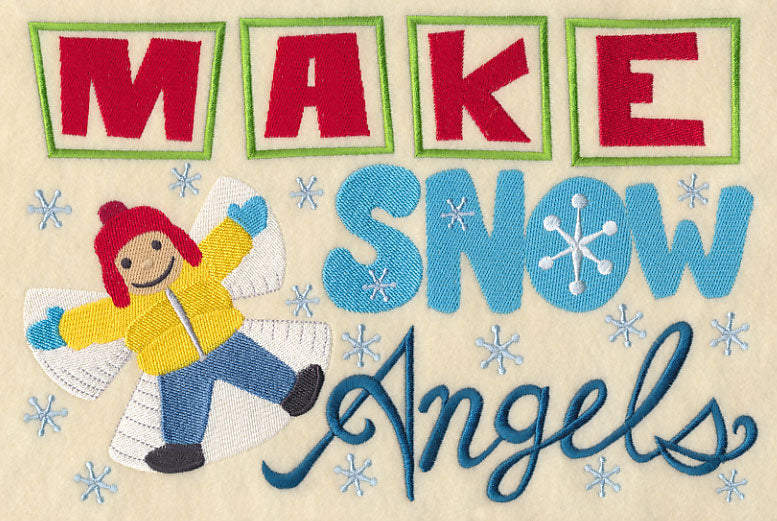 Make Snow Angels Boy