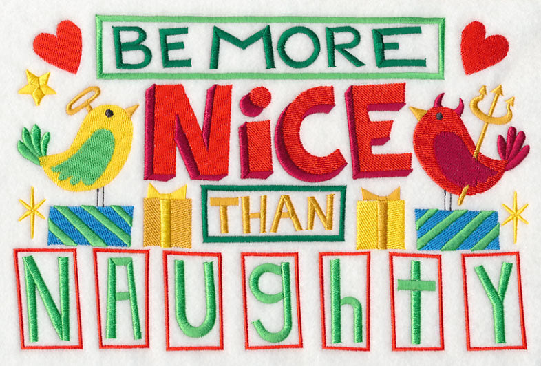 Be More Nice Than Naughty