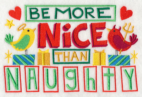 Be More Nice Than Naughty