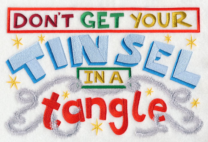 Don't Get Your Tinsel in a Tangle