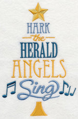 Hark the Herald Angels Sing Christmas Tree