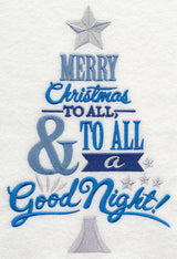 Merry Christmas to All Tree