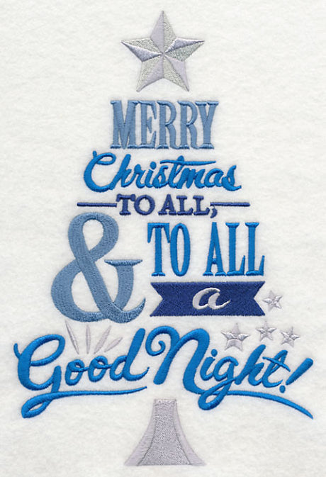 Merry Christmas to All Tree