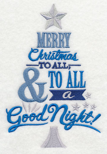 Merry Christmas to All Tree