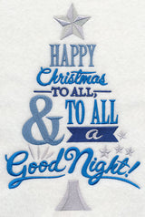 Happy Christmas to All Tree