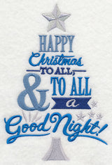 Happy Christmas to All Tree