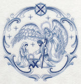Delft Blue Nativity Angel