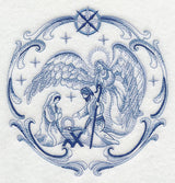 Delft Blue Nativity Angel