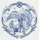 Delft Blue Nativity Angel