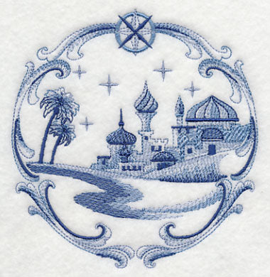 Delft Blue Nativity Bethlehem