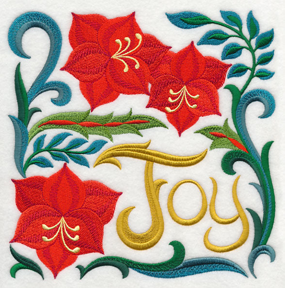 Art Nouveau Joy with Amaryllis