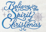 Believe in the Spirit of Christmas