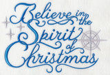 Believe in the Spirit of Christmas