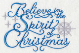 Believe in the Spirit of Christmas