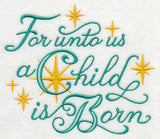 For Unto Us a Child is Born