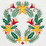 Wreathed in Christmas Stars