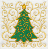 O Christmas Tree in Filigree Square