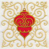 Antique Ornament in Filigree Square