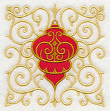 Antique Ornament in Filigree Square