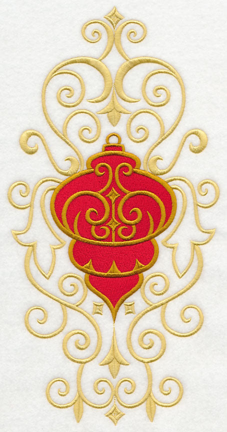 Antique Ornament in Filigree Spray