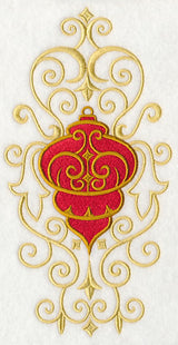 Antique Ornament in Filigree Spray