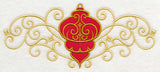 Antique Ornament in Filigree Border