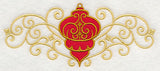 Antique Ornament in Filigree Border