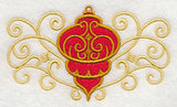 Antique Ornament in Filigree Border