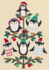 Jolly Penguin Christmas Tree