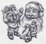 Santa Claus Sketch