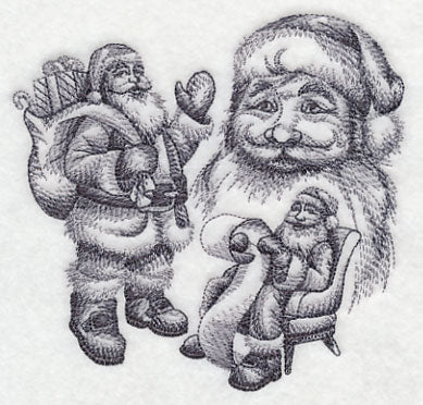Santa Claus Sketch
