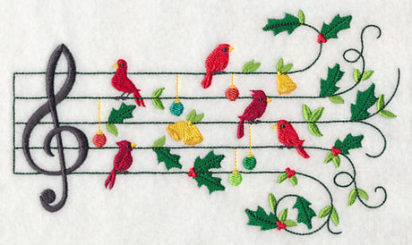 Christmas Birdsong with Holly-day Charm (Treble)
