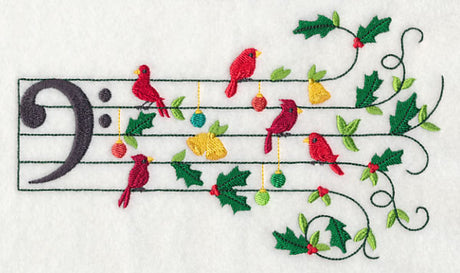 Christmas Birdsong with Holly-day Charm (Bass)